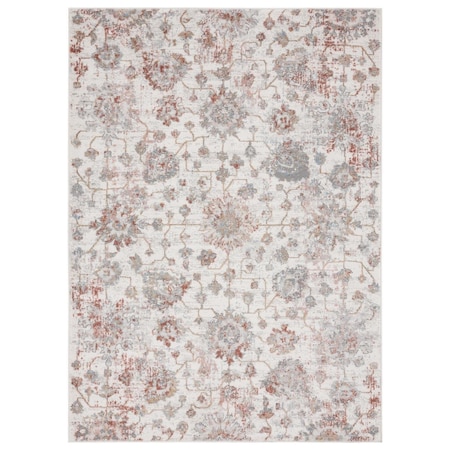 United Weavers Of America Austin Heirloom Rust Area Rectangle Rug, 7 ft. 10 in. x 10 ft. 6 in. 4540 20258 912